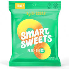 Smart Sweets Gummy Peach Rings