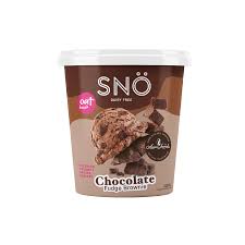 Sno Chocolate Fudge Brownie Oat Based Frozen Dessert