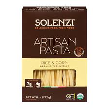 Solenzi Organic Rice & Corn Tagliatelle Artisan Pasta