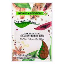 Splendor Garden Organic Jerk Seasoning