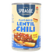 Sprague Foods Lentil Chili