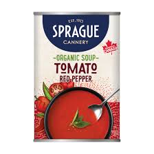 Sprague Foods Organic Tomato & Red Pepper Soup