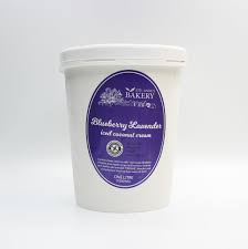 Ste. Anne's Bakery Dairy-free Blueberry Lavender Iced Coconut Cream (1L)