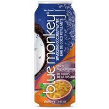 Blue Monkey Coconut Passion Fruit Sparkling Juice