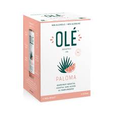 Ole Paloma Grapefruit Cocktail Zero Alcohol (4 pk)