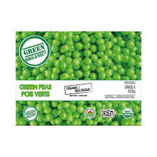 Green Organic Green Peas