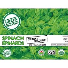 Green Organic Spinach