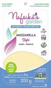 Nafsika's Garden Dairy Free Mozzarella Cheese Slices