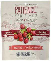 Patience Fruit & Co Whole and Soft Cranberries