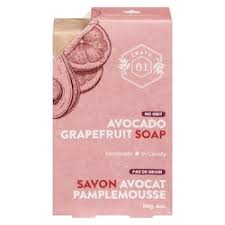 Crate 61 Avocado Grapefruit Bar Soap
