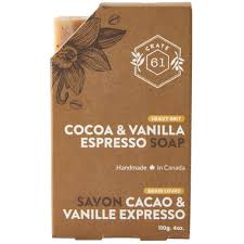 Crate 61 Cocoa & Vanilla Espresso Bar Soap