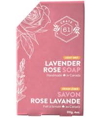 Crate 61 Lavender Rose Bar Soap