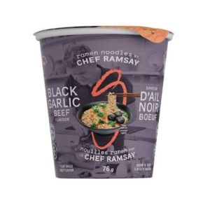 Chef Woo Black Garlic Beef Flavour Ramen