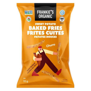Frankie's Organic Plant-Based & Baked Sweet Potato Churro Fries