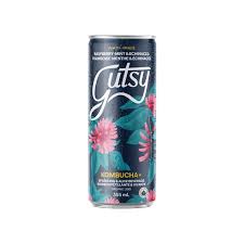 Gutsy Kombucha Raspberry Mint Echinacea