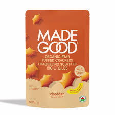 Made Good Organic Star Puffed Cheddar Crackers