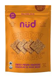 Nud Organic Cheezy Sweet Potato Crackers